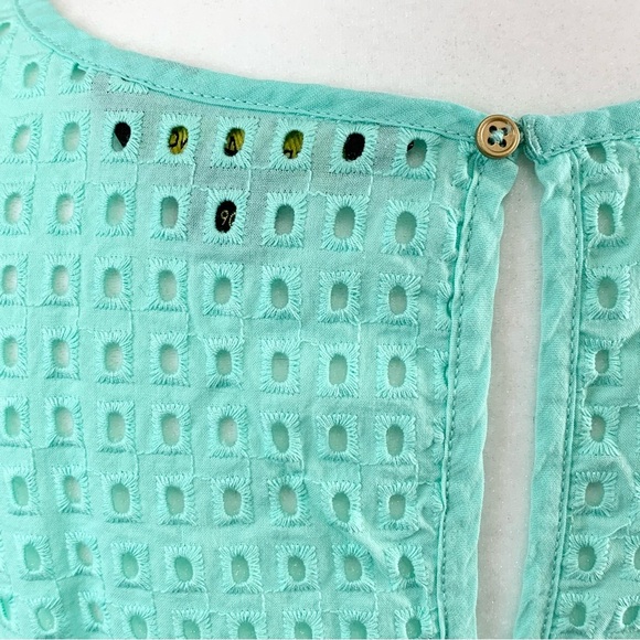 Catherine Malandrino Eyelet Shirt - Picture 7 of 9
